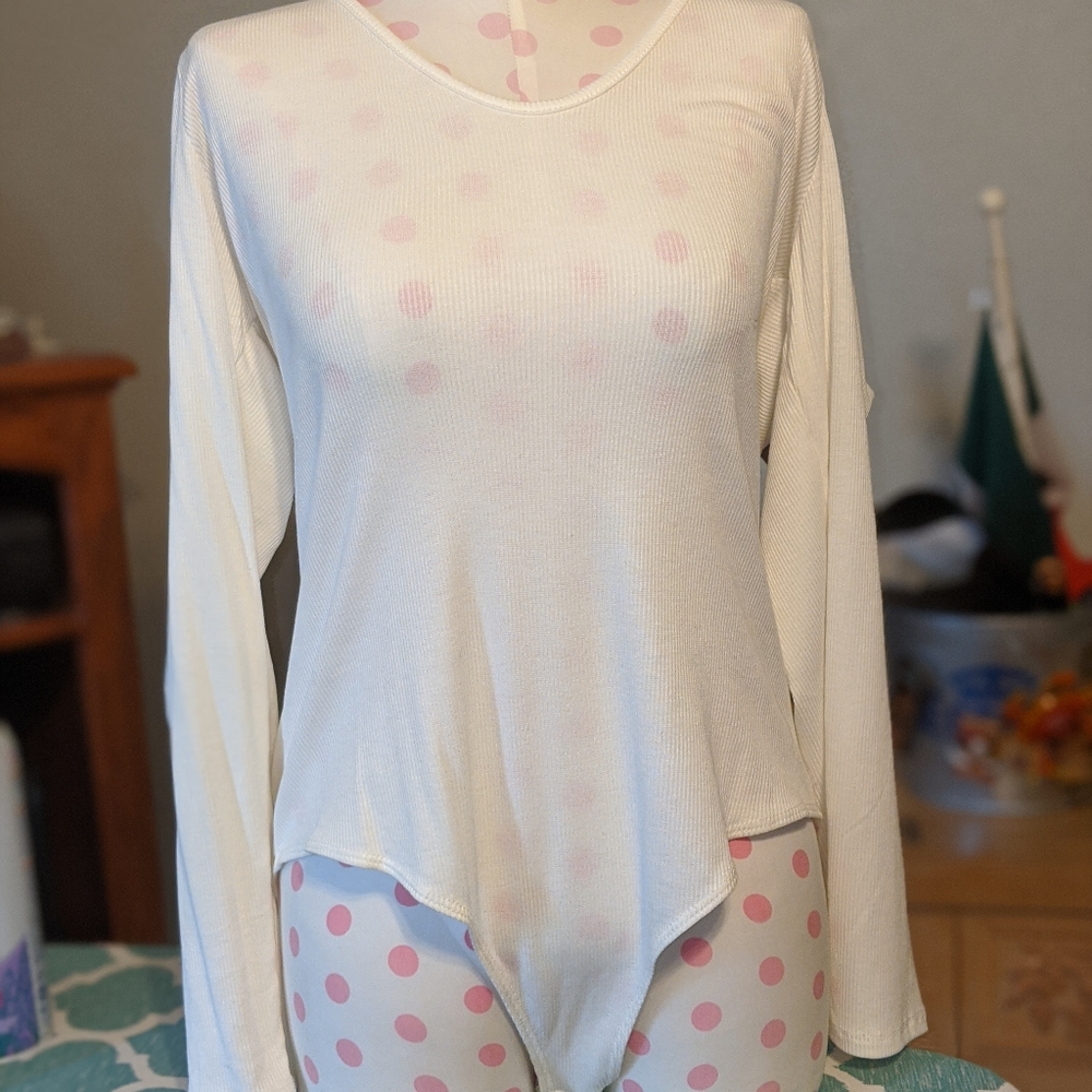 NWT White bodysuit